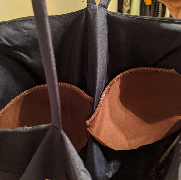 Navy blue Alfred Angelo size 4 bridesmaid dress - Picture 4 of 6